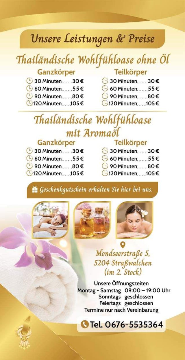 Thailändische Massage